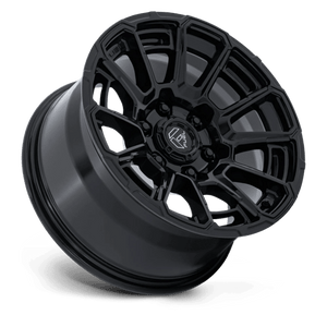 Fuel Offroad FC910 FOXHOUND Gloss Black 17x9 +1 6x139.7mm 106.1mm - Wheelwiz