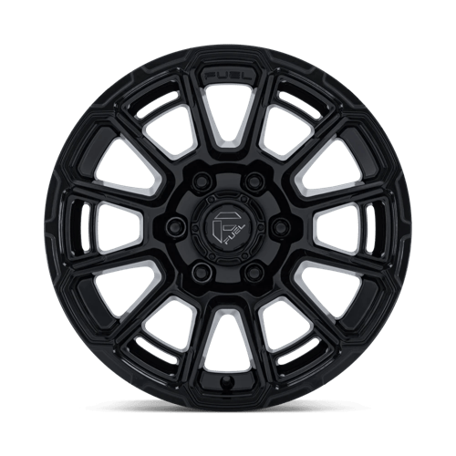 Fuel Offroad FC910 FOXHOUND Gloss Black 17x9 +1 6x139.7mm 106.1mm - Wheelwiz