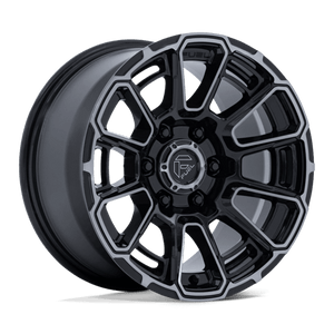 Fuel Offroad FC910 FOXHOUND Gloss Black Dark Tinted Clear 17x9 +1 6x114.3mm 66.1mm - Wheelwiz