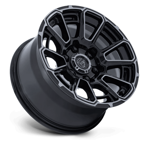 Fuel Offroad FC910 FOXHOUND Gloss Black Dark Tinted Clear 17x9 +1 6x135mm 87.1mm - Wheelwiz
