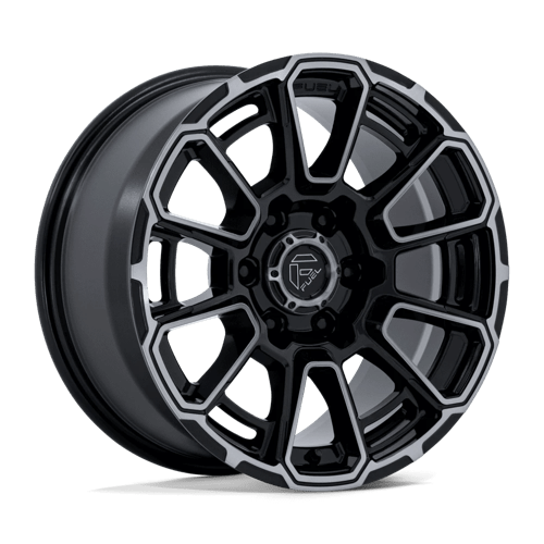 Fuel Offroad FC910 FOXHOUND Gloss Black Dark Tinted Clear 18x9 +20 6x135mm 87.1mm - Wheelwiz