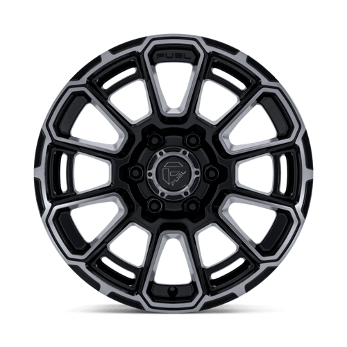 Fuel Offroad FC910 FOXHOUND Gloss Black Dark Tinted Clear 18x9 +20 6x135mm 87.1mm - Wheelwiz