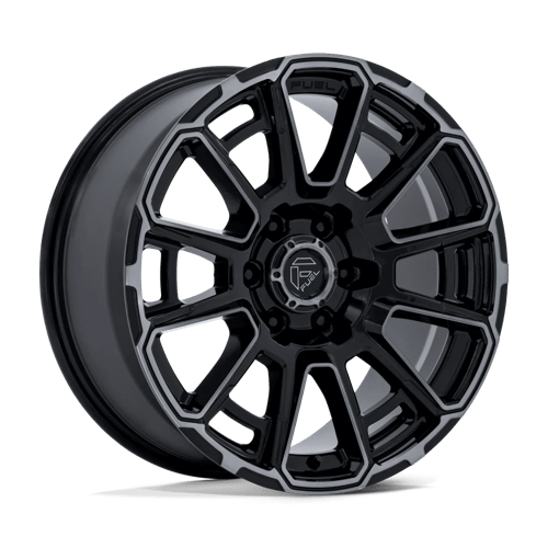 Fuel Offroad FC910 FOXHOUND Gloss Black Dark Tinted Clear 20x9 +1 6x114.3mm 66.1mm - Wheelwiz