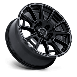 Fuel Offroad FC910 FOXHOUND Gloss Black Dark Tinted Clear 20x9 +1 6x135mm 87.1mm - Wheelwiz