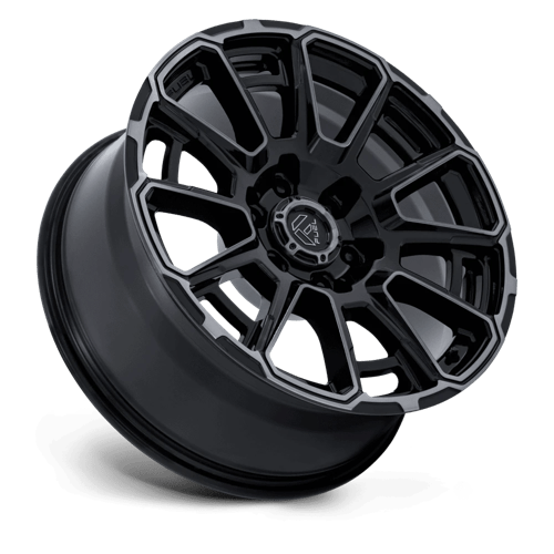 Fuel Offroad FC910 FOXHOUND Gloss Black Dark Tinted Clear 20x9 +1 6x114.3mm 66.1mm - Wheelwiz