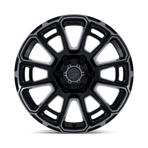 Fuel Offroad FC910 FOXHOUND Gloss Black Dark Tinted Clear 20x9 +1 6x135mm 87.1mm - Wheelwiz