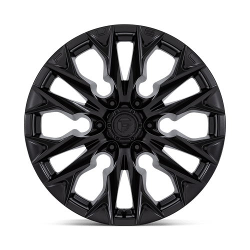 Fuel Offroad D804 FLAME Blackout 20x9 +1 6x135mm 87.1mm - Wheelwiz