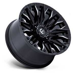 Fuel Offroad D803 FLAME Gloss Black Milled 20x9 +1 8x180mm 124.2mm