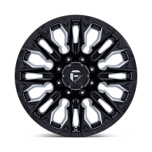 Fuel Offroad D803 FLAME Gloss Black Milled 20x9 +1 8x165.1mm 125.1mm - Wheelwiz