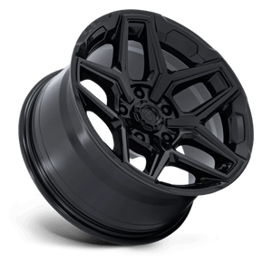 Fuel Offroad FLUX Gloss Black 17x9 -12 5x127mm 71.5mm - Wheelwiz