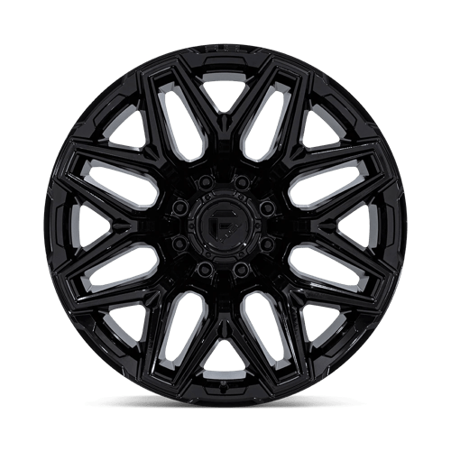 Fuel Offroad FLUX Gloss Black 20x9 +1 8x165.1mm 125.1mm - Wheelwiz