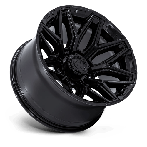 Fuel Offroad FLUX Gloss Black 22x12 -44 8x180mm 124.2mm - Wheelwiz