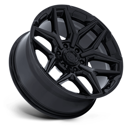 Fuel Offroad FLUX Gloss Black 22x9.5 +20 6x139.7mm 106.1mm– Wheelwiz