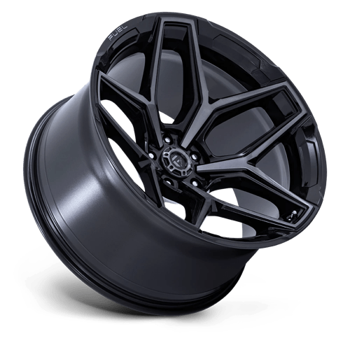 Fuel Offroad FLUX Gloss Black Brush Fc Gray Dddt 17x9 -12 5x127mm 71.5mm