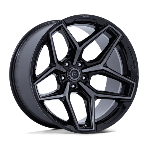 Fuel Offroad FLUX Gloss Black Brush Fc Gray Dddt 17x9 +1 5x127mm 71.5mm