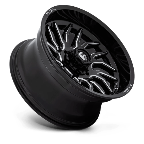 Fuel Offroad D807 HURRICANE Gloss Black Milled 20x10 -18 6x139.7mm 106.1mm - Wheelwiz