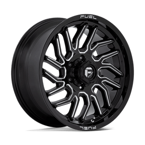 Fuel Offroad D807 HURRICANE Gloss Black Milled 20x9 +20 6x135mm 87.1mm - Wheelwiz