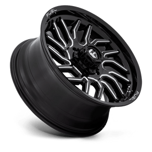 Fuel Offroad D807 HURRICANE Gloss Black Milled 20x9 +20 6x135mm 87.1mm - Wheelwiz