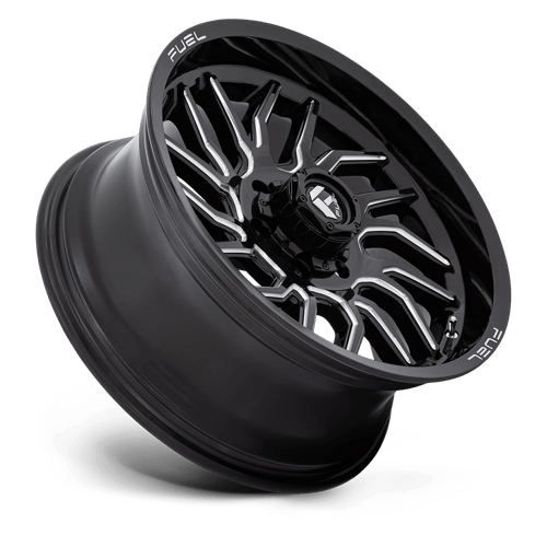 Fuel Offroad D807 HURRICANE Gloss Black Milled 20x9 +1 6x135mm 87.1mm - Wheelwiz