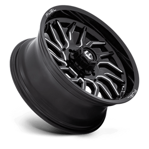 Fuel Offroad D807 HURRICANE Gloss Black Milled 20x9 +1 6x135mm 87.1mm - Wheelwiz