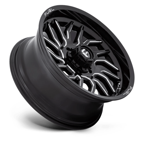 Fuel Offroad D807 HURRICANE Gloss Black Milled 20x9 +1 6x139.7mm 106.1mm - Wheelwiz
