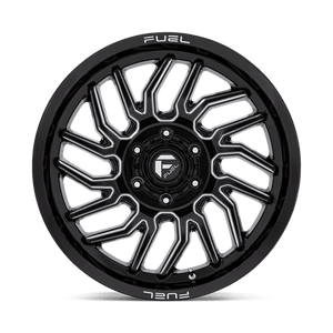 Fuel Offroad D807 HURRICANE Gloss Black Milled 20x9 +1 6x139.7mm 106.1mm - Wheelwiz