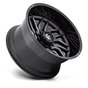 Fuel Offroad D807 HURRICANE Gloss Black Milled 24x12 -44 5x150mm 110.1mm - Wheelwiz