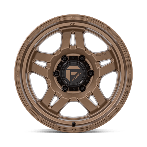 Fuel Offroad D800 OXIDE Matte Bronze 18x9 -12 6x139.7mm 106.1mm - Wheelwiz
