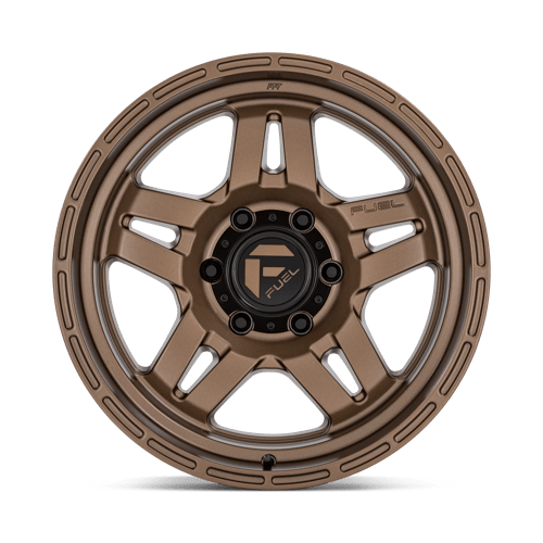 Fuel Offroad D800 OXIDE Matte Bronze 18x9 +1 6x139.7mm 106.1mm - Wheelwiz