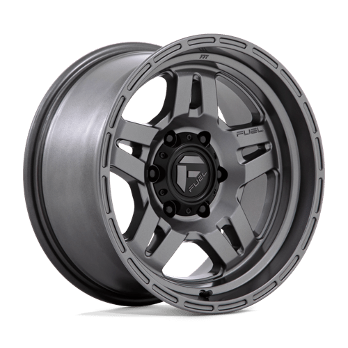Fuel Offroad D801 OXIDE Matte Gunmetal 17x8.5 -10 6x139.7mm 106.1mm - Wheelwiz