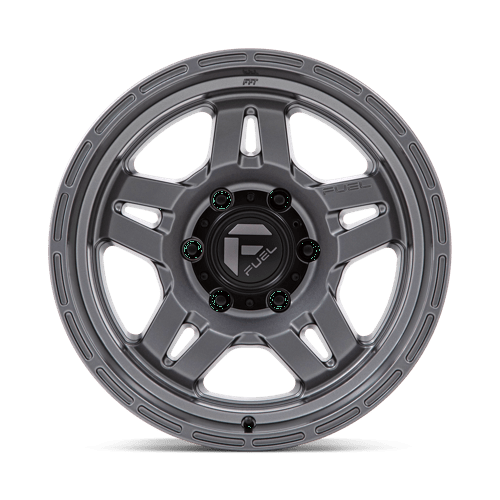 Fuel Offroad D801 OXIDE Matte Gunmetal 18x9 -12 6x139.7mm 106.1mm - Wheelwiz