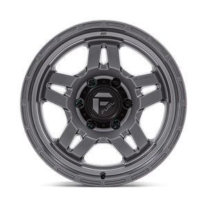 Fuel Offroad D801 OXIDE Matte Gunmetal 18x9 -12 6x139.7mm 106.1mm - Wheelwiz