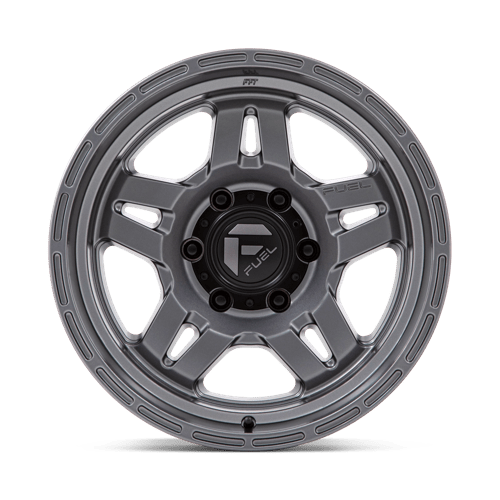 Fuel Offroad D801 OXIDE Matte Gunmetal 17x8.5 -10 6x139.7mm 106.1mm - Wheelwiz