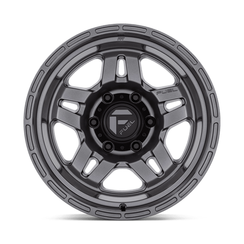 Fuel Offroad D801 OXIDE Matte Gunmetal 17x9 -38 6x139.7mm 106.1mm - Wheelwiz