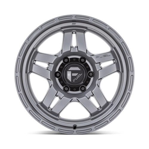 Fuel Offroad D801 OXIDE Matte Gunmetal 18x9 +1 6x135mm 87.1mm - Wheelwiz