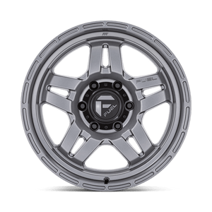 Fuel Offroad D801 OXIDE Matte Gunmetal 18x9 +1 6x135mm 87.1mm - Wheelwiz