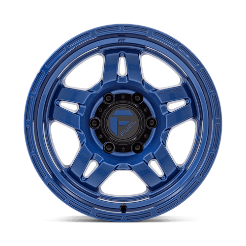 Fuel Offroad D802 OXIDE Dark Blue 17x8.5 +1 6x139.7mm 106.1mm - Wheelwiz