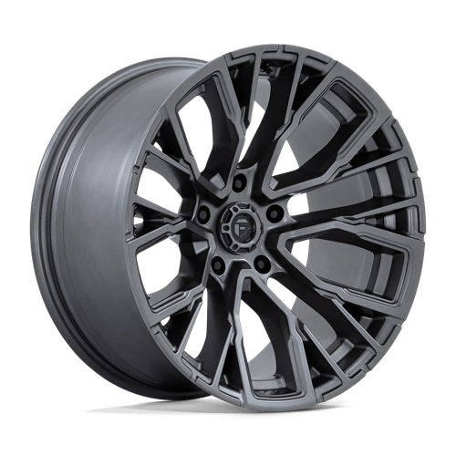 Fuel Offroad D848 REBAR Matte Gunmetal 20x10 -18 5x127mm 71.5mm - Wheelwiz