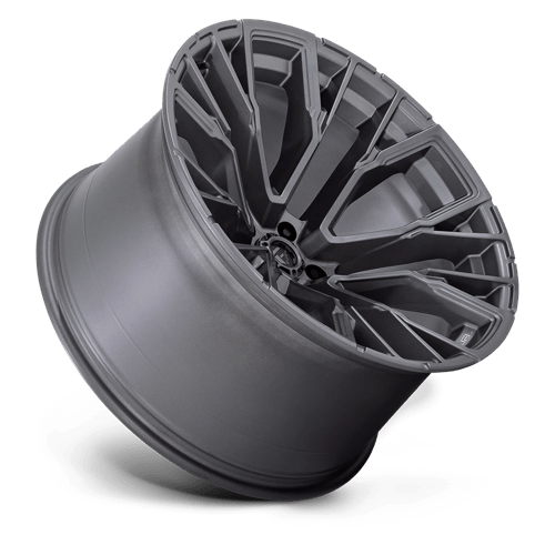 Fuel Offroad D848 REBAR Matte Gunmetal 22x12 -44 5x127mm 71.5mm - Wheelwiz
