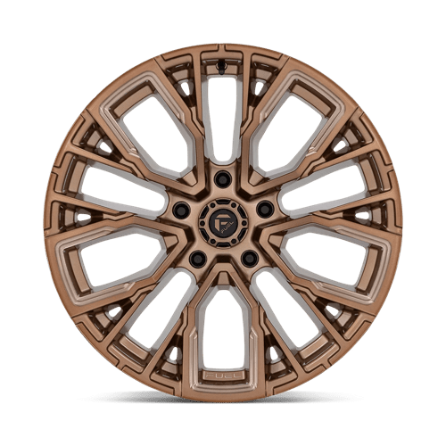 Fuel Offroad D850 REBAR Platinum Bronze Milled 20x10 -18 5x139.7mm 78.1mm - Wheelwiz
