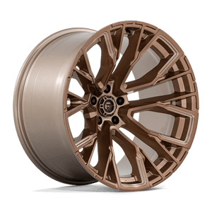 Fuel Offroad D850 REBAR Platinum Bronze Milled 22x12 -44 5x127mm 71.5mm - Wheelwiz