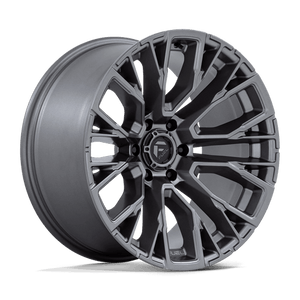 Fuel Offroad D848 REBAR Matte Gunmetal 20x10 -18 6x139.7mm 106.1mm - Wheelwiz