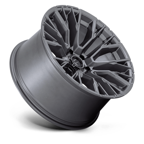 Fuel Offroad D848 REBAR Matte Gunmetal 22x9.5 0 6x135mm 87.1mm - Wheelwiz