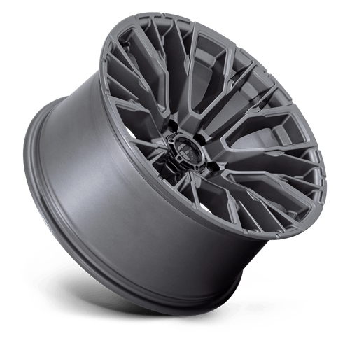 Fuel Offroad D848 REBAR Matte Gunmetal 17x9 -12 6x135mm 87.1mm - Wheelwiz