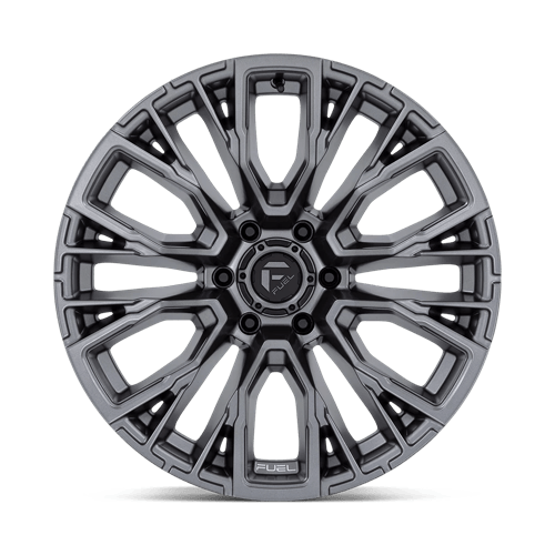 Fuel Offroad D848 REBAR Matte Gunmetal 22x9.5 0 6x135mm 87.1mm