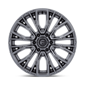 Fuel Offroad D848 REBAR Matte Gunmetal 20x9 +1 6x135mm 87.1mm - Wheelwiz