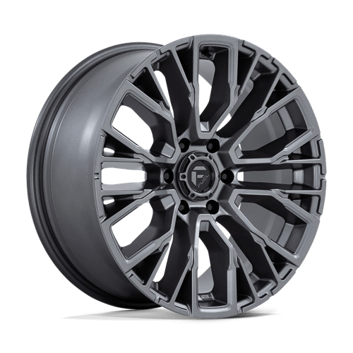 Fuel Offroad D848 REBAR Matte Gunmetal 20x9 +20 6x135mm 87.1mm - Wheelwiz