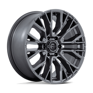 Fuel Offroad D848 REBAR Matte Gunmetal 20x9 +20 6x139.7mm 106.1mm - Wheelwiz