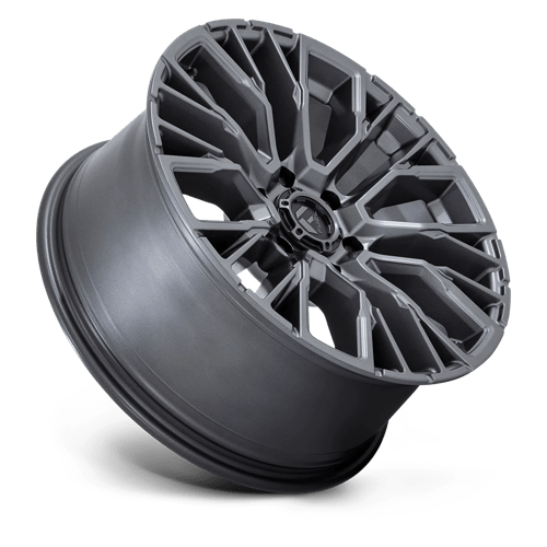 Fuel Offroad D848 REBAR Matte Gunmetal 20x9 +20 6x139.7mm 106.1mm - Wheelwiz