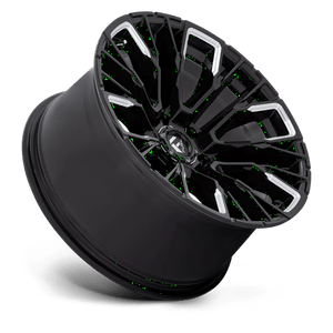 Fuel Offroad D849 REBAR Gloss Black Milled 17x9 +1 6x120mm 67.1mm - Wheelwiz